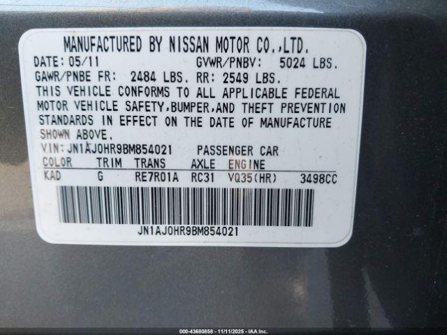 INFINITI Ex Journey Image 8