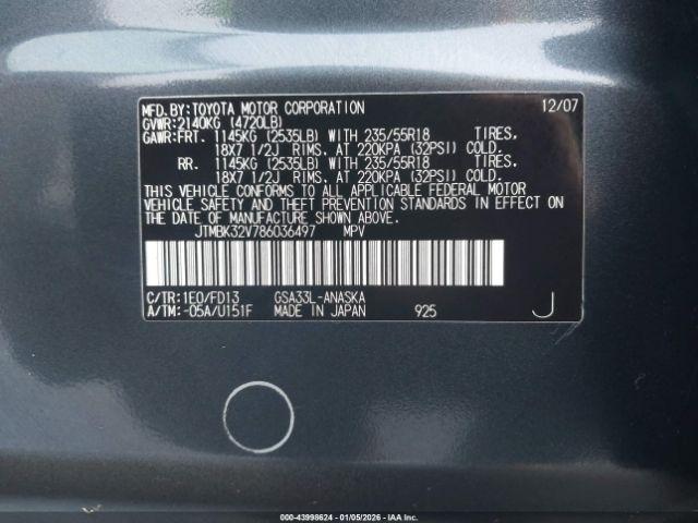 Toyota RAV4 Sport V6 Image 7