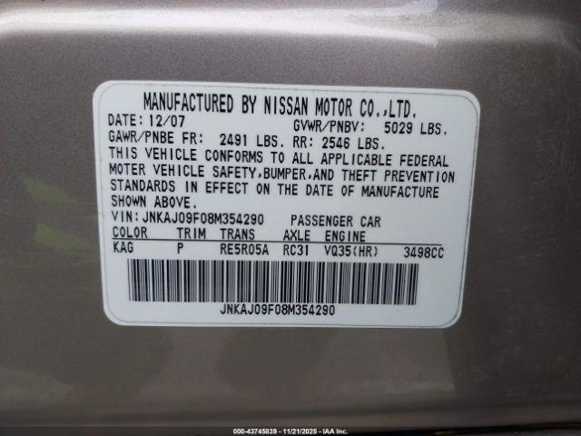 INFINITI Ex Journey Image 8